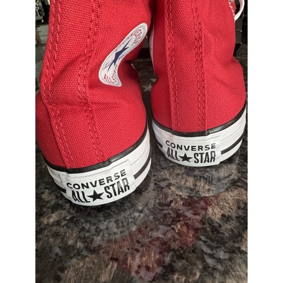 Converse Unisex CT All Star Hi M9621 Red Casual Shoes Sneakers Sz 9 M. 11 W. - Picture 3 of 6